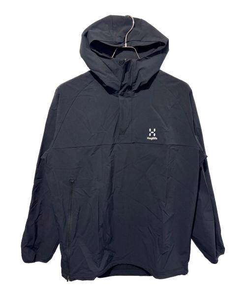 HAGLOFS（ホグロフス）HAGLOFS (ホグロフス) ソフトシェルアノラック ブラック サイズ:SIZE Lの古着・服飾アイテム