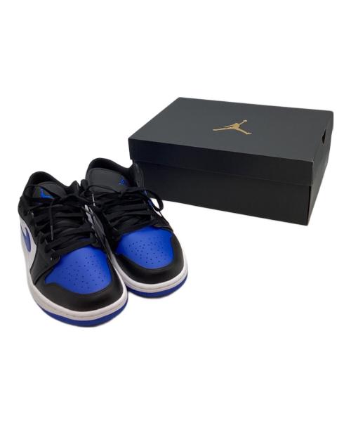 NIKE（ナイキ）NIKE (ナイキ) Air Jordan 1 Low ブルー×ブラック サイズ:SIZE 27cmの古着・服飾アイテム