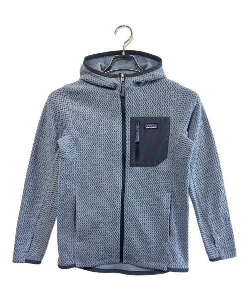 Patagonia（パタゴニア）Patagonia (パタゴニア) R1 エア・フルジップ・フーディ ラベンダー サイズ:Lサイズの古着・服飾アイテム