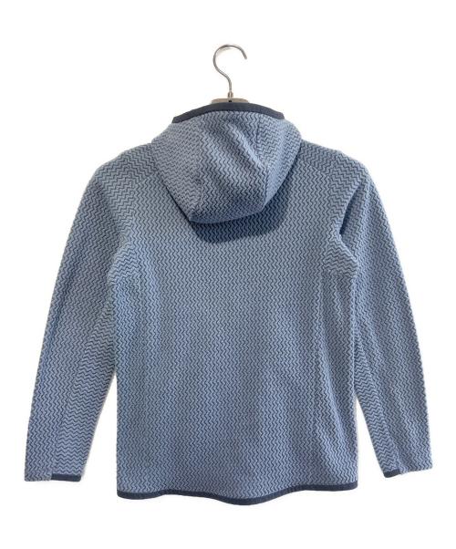 Patagonia（パタゴニア）Patagonia (パタゴニア) R1 エア・フルジップ・フーディ ラベンダー サイズ:Lサイズの古着・服飾アイテム