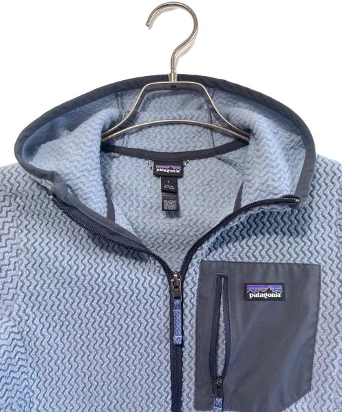 Patagonia（パタゴニア）Patagonia (パタゴニア) R1 エア・フルジップ・フーディ ラベンダー サイズ:Lサイズの古着・服飾アイテム