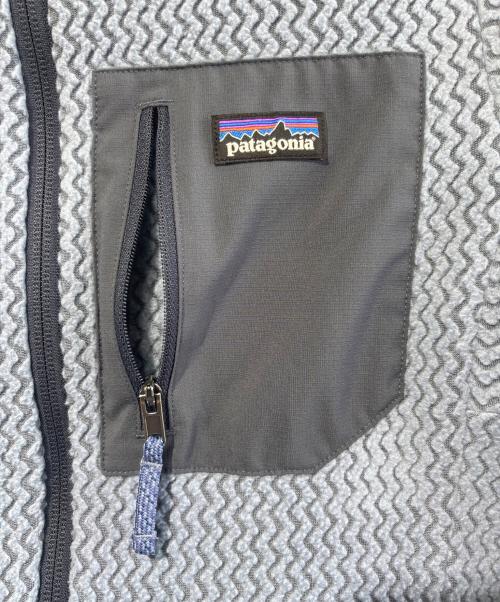 Patagonia（パタゴニア）Patagonia (パタゴニア) R1 エア・フルジップ・フーディ ラベンダー サイズ:Lサイズの古着・服飾アイテム