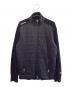 BRIEFING（ブリーフィング）の古着「WIND BLOCK FZ KNIT アンゴラブレンド ニットジャケット」｜ブラック
