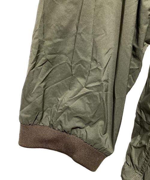 and wander（アンドワンダー）and wander (アンドワンダー) PERTEX wind long sleeve T オリーブ サイズ:SIZE 5の古着・服飾アイテム