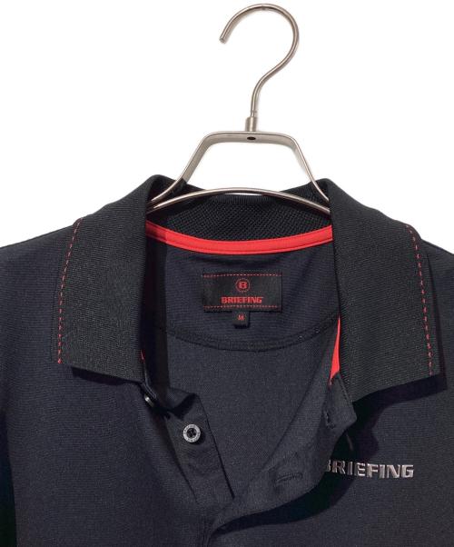 BRIEFING（ブリーフィング）BRIEFING (ブリーフィング) MS ベーシック ポロシャツ ブラック サイズ:SIZE Mの古着・服飾アイテム