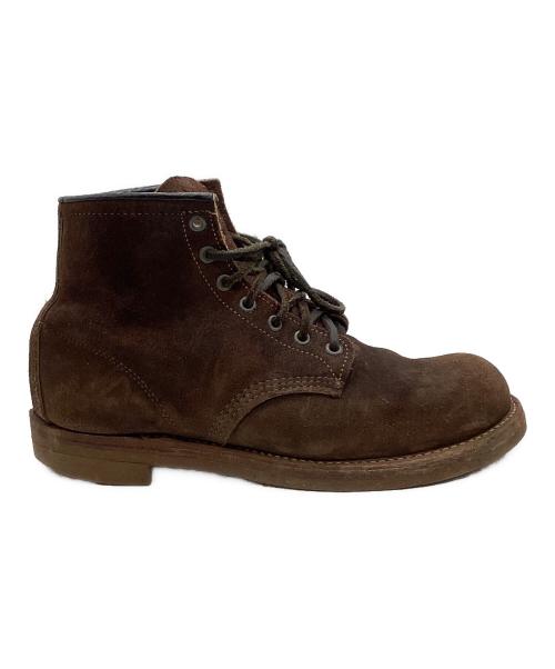 RED WING（レッドウィング）RED WING (レッドウィング) NIGEL CABOURN (ナイジェルケーボン) Harris Tweed (ハリスツイード) マンソンブーツ ブラウン サイズ:SIZE UK 8 1/2の古着・服飾アイテム