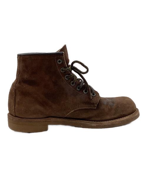 RED WING（レッドウィング）RED WING (レッドウィング) NIGEL CABOURN (ナイジェルケーボン) Harris Tweed (ハリスツイード) マンソンブーツ ブラウン サイズ:SIZE UK 8 1/2の古着・服飾アイテム