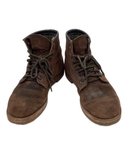 RED WING（レッドウィング）RED WING (レッドウィング) NIGEL CABOURN (ナイジェルケーボン) Harris Tweed (ハリスツイード) マンソンブーツ ブラウン サイズ:SIZE UK 8 1/2の古着・服飾アイテム