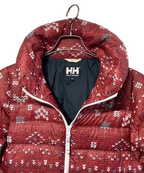 HELLY HANSEN（ヘリーハンセン）HELLY HANSEN (ヘリーハンセン) ダウンジャケット レッド サイズ:SIZE WMの古着・服飾アイテム