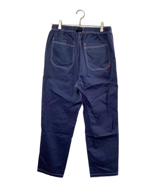 GRAMICCI（グラミチ）GRAMICCI (グラミチ) コントラスト ステッチ ルーズテーパード リッジパンツ ネイビー サイズ:Mの古着・服飾アイテム