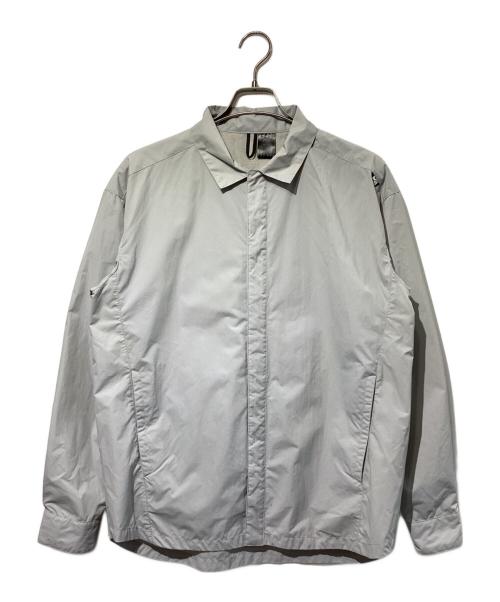 MILLET（ミレー）MILLET (ミレー) ブリーズバリヤー シャツジャケット ライトグレー サイズ:SIZE XLの古着・服飾アイテム