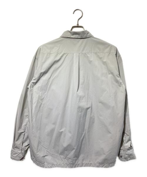 MILLET（ミレー）MILLET (ミレー) ブリーズバリヤー シャツジャケット ライトグレー サイズ:SIZE XLの古着・服飾アイテム
