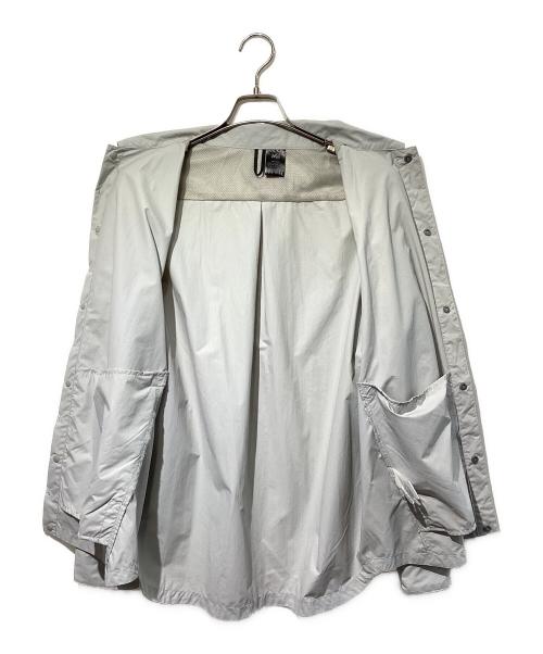 MILLET（ミレー）MILLET (ミレー) ブリーズバリヤー シャツジャケット ライトグレー サイズ:SIZE XLの古着・服飾アイテム
