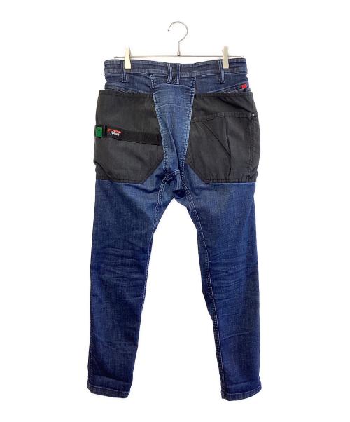 HAKU MOUNTAIN SUPPLY（ハク マウンテン サプライ）HAKU MOUNTAIN SUPPLY (ハク マウンテン サプライ) NANGA (ナンガ) ロークロッチスキニー ネイビー サイズ:SIZE Sの古着・服飾アイテム
