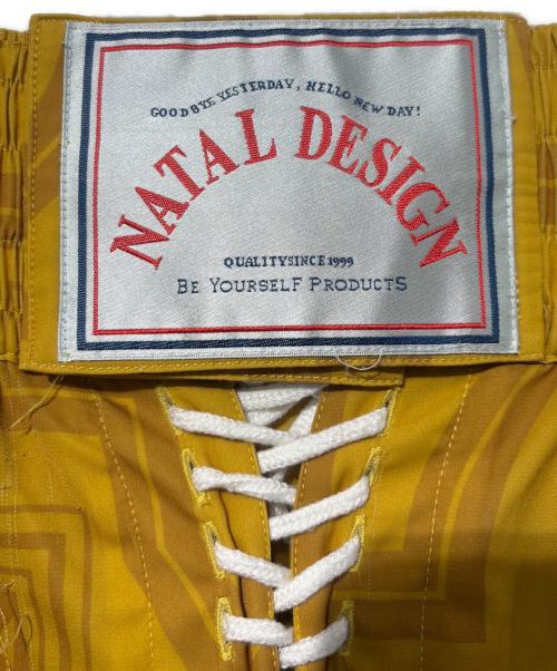 NATAL DESIGN（ネイタルデザイン）NATAL DESIGN (ネイタルデザイン) OLD MOUNTAIN (オールドマウンテン) ロブショーツ イエロー サイズ:SIZE Sの古着・服飾アイテム