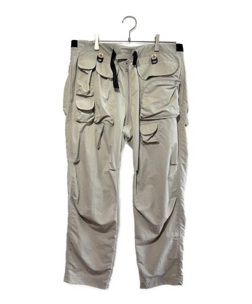 MOUNTAIN RESEARCH（マウンテンリサーチ）MOUNTAIN RESEARCH (マウンテンリサーチ) Phishing Trousers ライトグレー サイズ:SIZE Sの古着・服飾アイテム