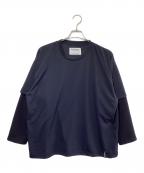 MOUNTAIN RESEARCHマウンテンリサーチ）の古着「Layered Tee」｜ブラック
