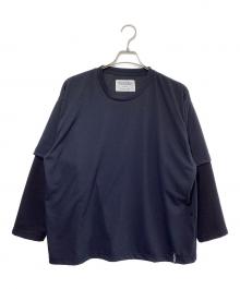 MOUNTAIN RESEARCH（マウンテンリサーチ）の古着「Layered Tee」｜ブラック