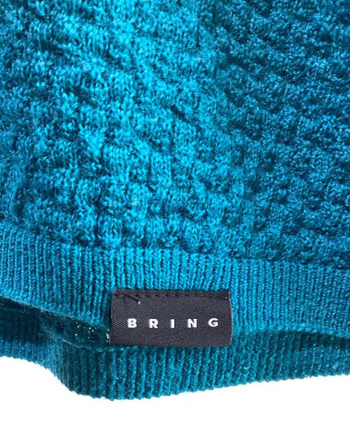 BRING（ブリング）BRING (ブリング) WUNDERWEAR シームレスフーディ ブルー サイズ:SIZE Lの古着・服飾アイテム