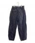 and wander (アンドワンダー) bleach twill wide pants ブラック サイズ:SIZE S：20000円