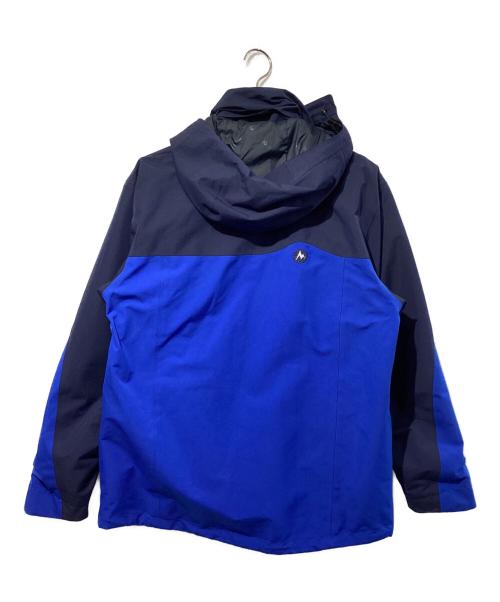 MARMOT（マーモット）MARMOT (マーモット) ゴアテックスハードシェルジャケット ブルー×ネイビー サイズ:SIZE Mの古着・服飾アイテム