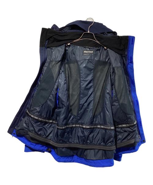 MARMOT（マーモット）MARMOT (マーモット) ゴアテックスハードシェルジャケット ブルー×ネイビー サイズ:SIZE Mの古着・服飾アイテム
