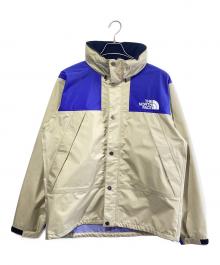 THE NORTH FACE（ザ ノース フェイス）の古着「マウンテンレインテックスジャケット」｜ベージュ×ブルー