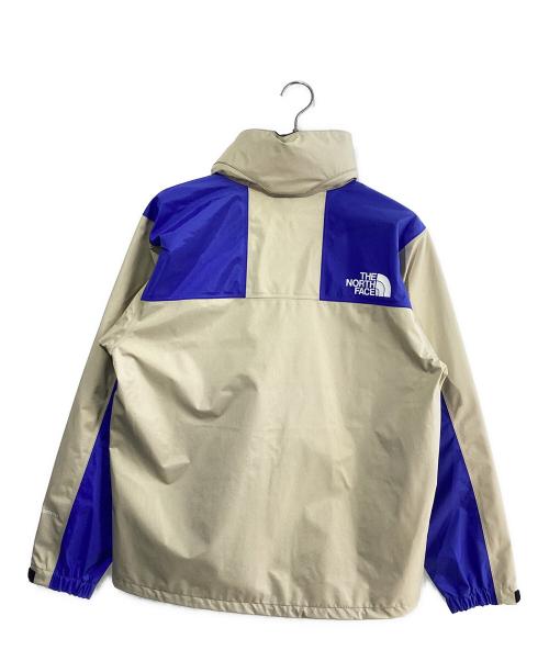 THE NORTH FACE（ザ ノース フェイス）THE NORTH FACE (ザ ノース フェイス) マウンテンレインテックスジャケット ベージュ×ブルー サイズ:SIZE Lの古着・服飾アイテム