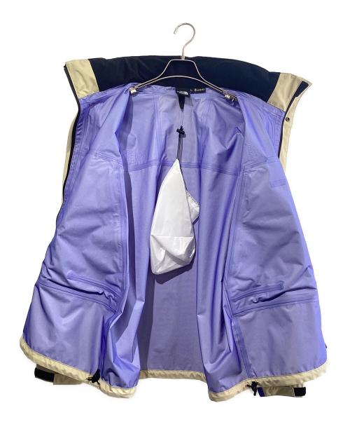 THE NORTH FACE（ザ ノース フェイス）THE NORTH FACE (ザ ノース フェイス) マウンテンレインテックスジャケット ベージュ×ブルー サイズ:SIZE Lの古着・服飾アイテム