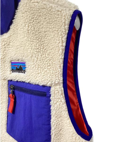 Patagonia（パタゴニア）Patagonia (パタゴニア) クラシック・レトロX・ベスト アイボリー サイズ:SIZE Sの古着・服飾アイテム