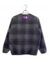 THE NORTHFACE PURPLELABEL (ザ・ノースフェイス パープルレーベル) PLAS Plaid Fleece Field Cardigan グレー サイズ:SIZE S：30000円