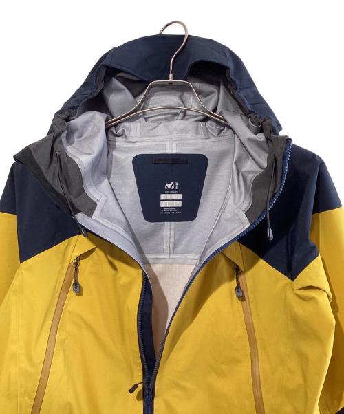 MILLET（ミレー）MILLET (ミレー) トリロジー ティフォン タフ II ストレッチ ジャケット イエロー×ネイビー サイズ:SIZE Sの古着・服飾アイテム