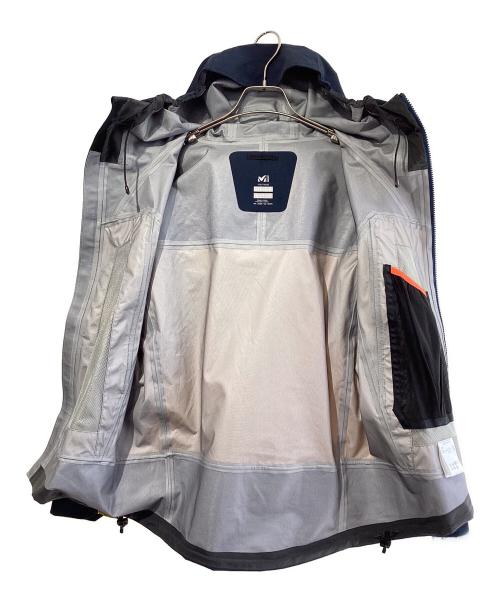 MILLET（ミレー）MILLET (ミレー) トリロジー ティフォン タフ II ストレッチ ジャケット イエロー×ネイビー サイズ:SIZE Sの古着・服飾アイテム