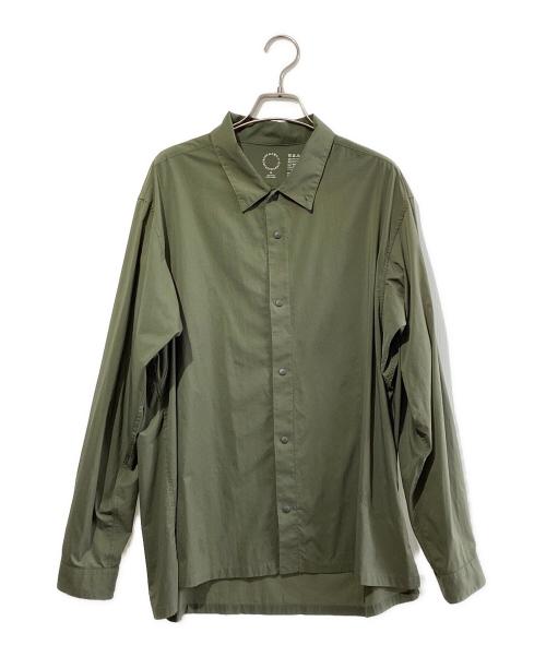 山と道（ヤマトミチ）山と道 (ヤマトミチ) トレッキングウェア(シャツ) オリーブ サイズ:SIZE XLの古着・服飾アイテム