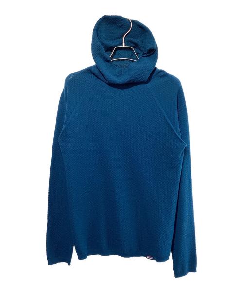 Patagonia（パタゴニア）Patagonia (パタゴニア) キャプリーンエアフーディ ベースレイヤー ネイビー サイズ:SIZE Sの古着・服飾アイテム