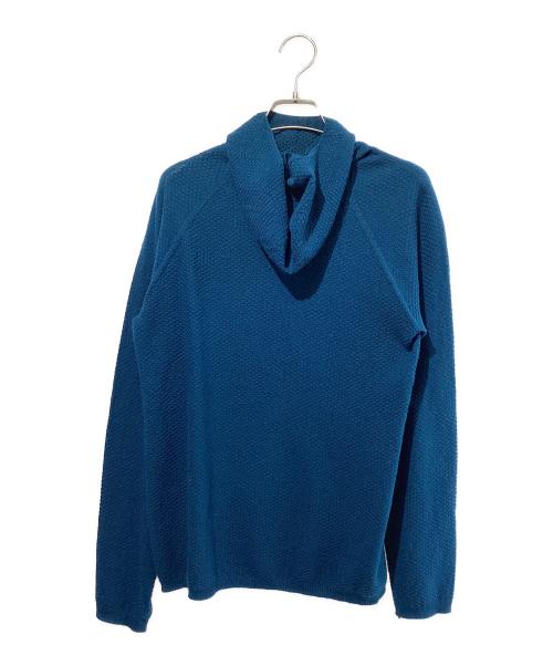 Patagonia（パタゴニア）Patagonia (パタゴニア) キャプリーンエアフーディ ベースレイヤー ネイビー サイズ:SIZE Sの古着・服飾アイテム
