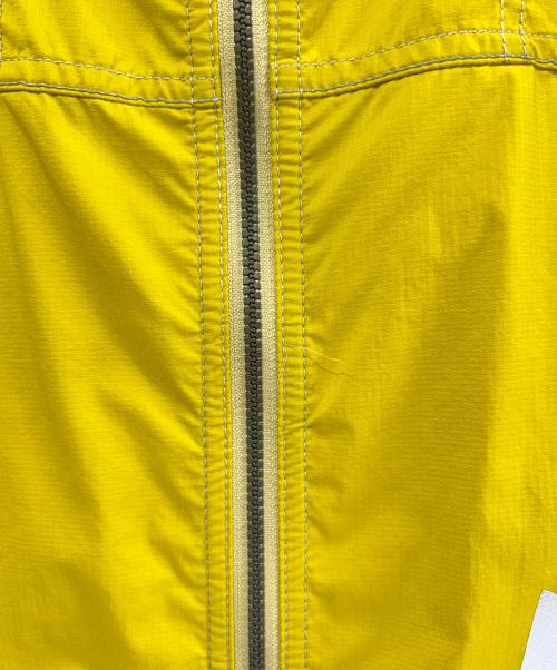 and wander（アンドワンダー）and wander (アンドワンダー) PERTEX wind jacket イエロー サイズ:WSの古着・服飾アイテム