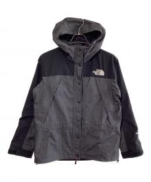 THE NORTH FACE（ザ ノース フェイス）の古着「マウンテンライトデニムジャケット」｜グレー×ブラック