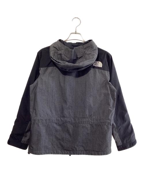 THE NORTH FACE（ザ ノース フェイス）THE NORTH FACE (ザ ノース フェイス) マウンテンライトデニムジャケット グレー×ブラック サイズ:SIZE Lの古着・服飾アイテム