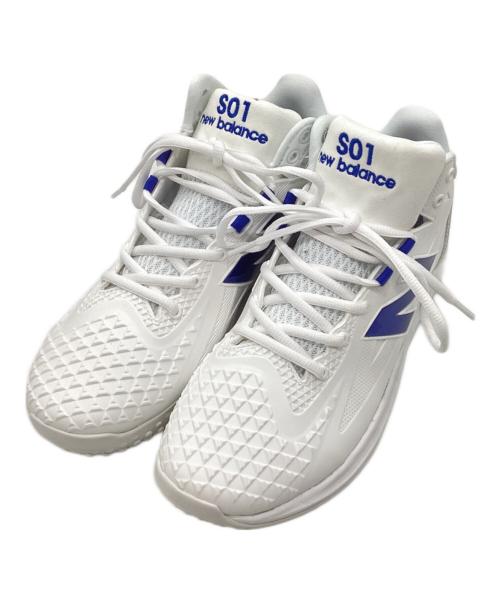 NEW BALANCE（ニューバランス）NEW BALANCE (ニューバランス) Ohtani v1 Turf 大谷翔平シグネチャーコレクション ホワイト サイズ:SIZE 27.5cmの古着・服飾アイテム