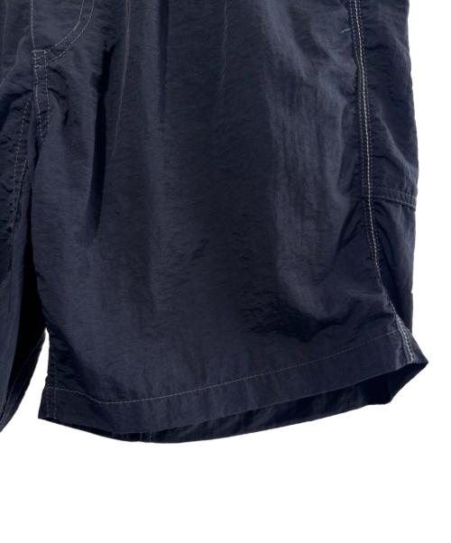 and wander（アンドワンダー）and wander (アンドワンダー) Ny taffeta hiker short pants ネイビー サイズ:SIZE Lの古着・服飾アイテム