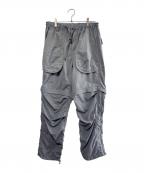 and wanderアンドワンダー）の古着「Ny Taffeta hiker 2way Pants」｜グレー