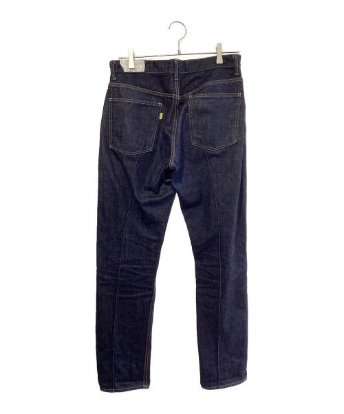 riprap（リップラップ）riprap (リップラップ) ツインステッドクリースジーンズ ネイビー サイズ:WAIST 30 INSEAM 30の古着・服飾アイテム