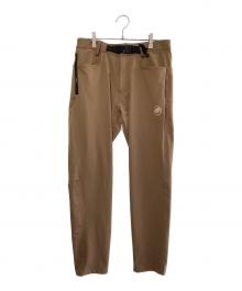 MAMMUT（マムート）の古着「ユーティリティ ソフトシェル パンツ」｜カーキ