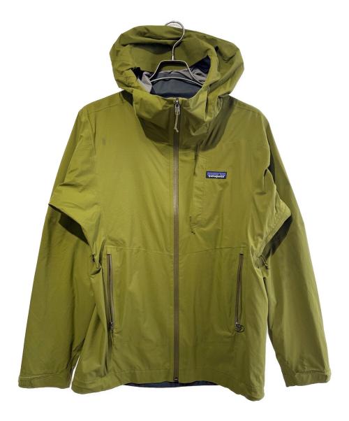 Patagonia（パタゴニア）Patagonia (パタゴニア) ストレッチ レインシャドー ジャケット 黄緑 サイズ:SIZE Sの古着・服飾アイテム