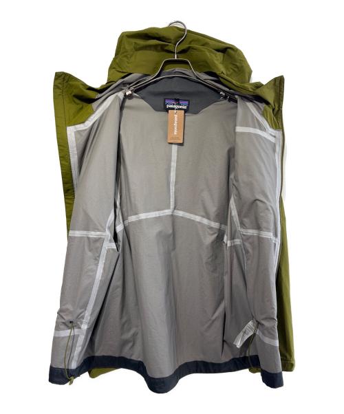 Patagonia（パタゴニア）Patagonia (パタゴニア) ストレッチ レインシャドー ジャケット 黄緑 サイズ:SIZE Sの古着・服飾アイテム