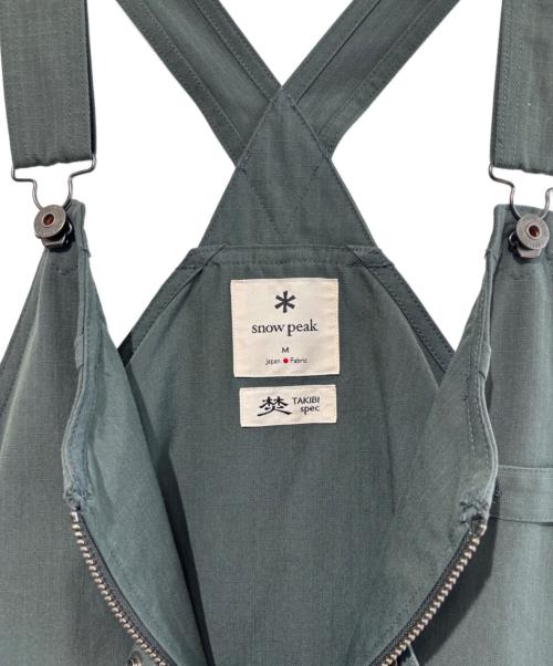 Snow peak（スノーピーク）Snow peak (スノーピーク) タキビベスト グリーン サイズ:SIZE Mの古着・服飾アイテム