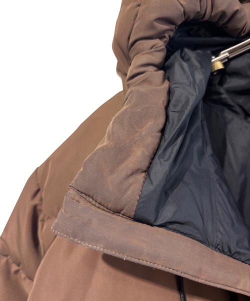 DC SHOES（ディーシーシューズ）DC SHOES (ディーシーシューズ) 23 DOWN HOODED JACKET ブラウン サイズ:SIZE Lの古着・服飾アイテム