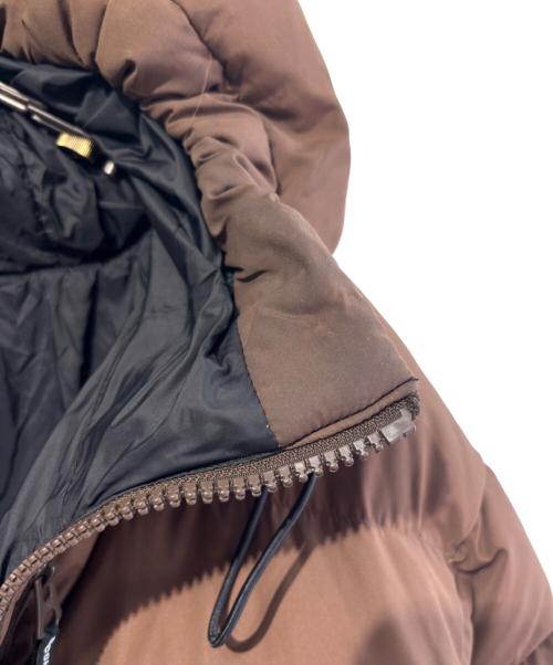 DC SHOES（ディーシーシューズ）DC SHOES (ディーシーシューズ) 23 DOWN HOODED JACKET ブラウン サイズ:SIZE Lの古着・服飾アイテム