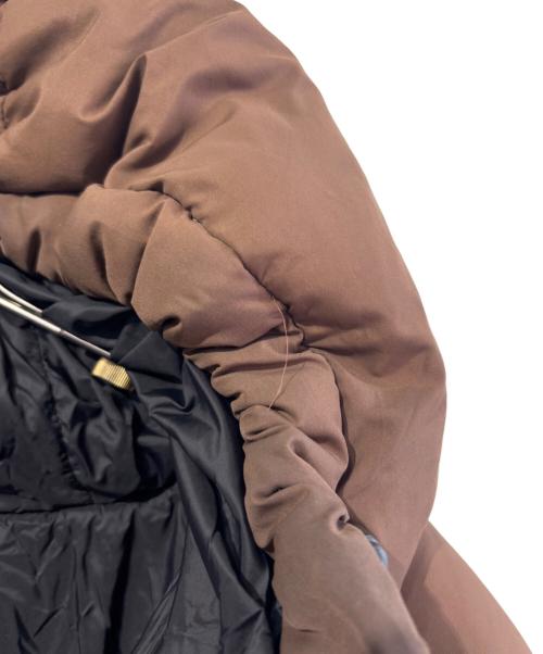 DC SHOES（ディーシーシューズ）DC SHOES (ディーシーシューズ) 23 DOWN HOODED JACKET ブラウン サイズ:SIZE Lの古着・服飾アイテム